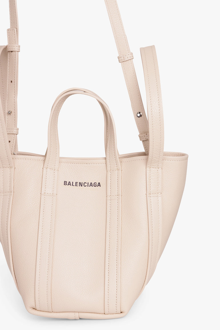 BALENCIAGA BAGS BEIGE EVERYDAY 2.0 XS N/S SHOPPING TOTE | SAND BEIGE