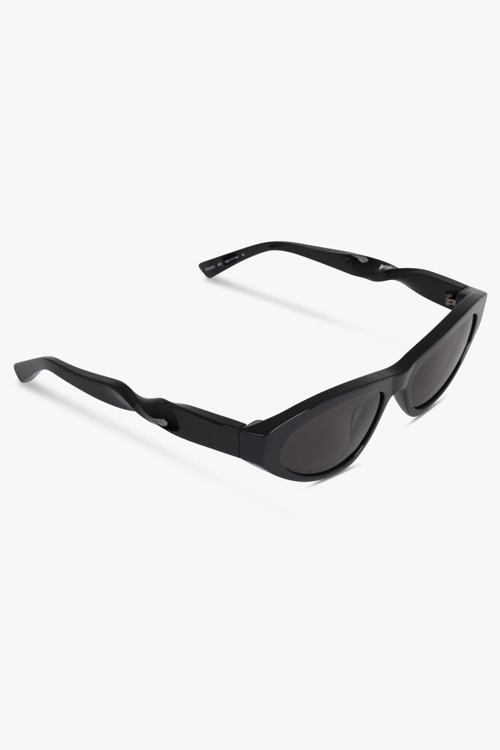 BALENCIAGA ACCESSORIES BLACK / BLACK Twist Arm Sunglasses | Black