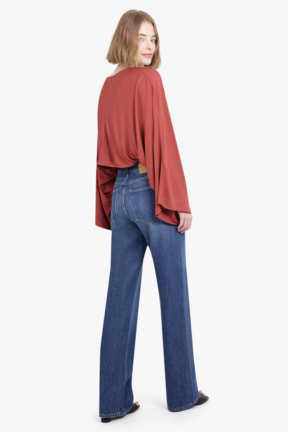 BITE STUDIOS RTW EASE DENIM PANT | MID BLUE