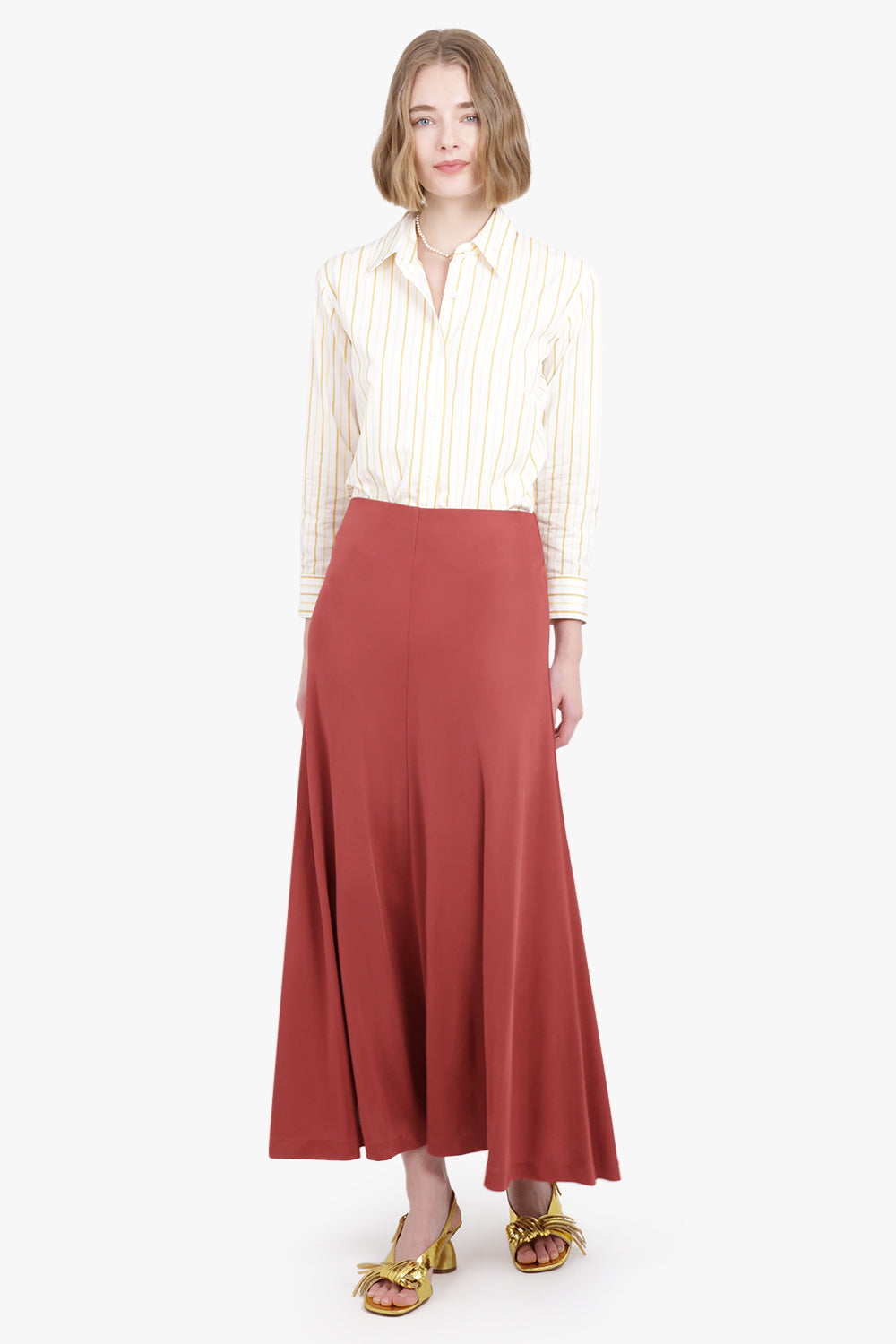 BITE STUDIOS RTW MOVERE DRAPE MAXI SKIRT | TERRA