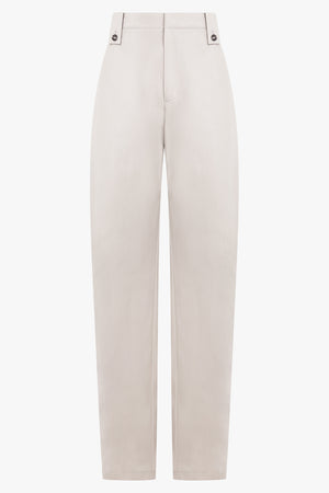 BOTTEGA VENETA RTW Cotton Twill Trouser | Agate Grey