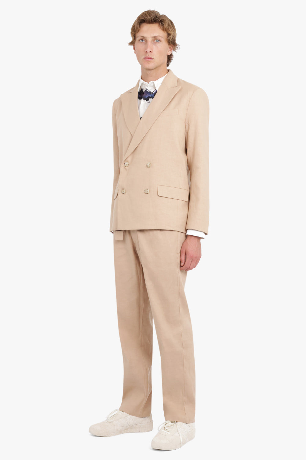 COMMAS RTW DOUBLE BREASTED JACKET | WHEAT