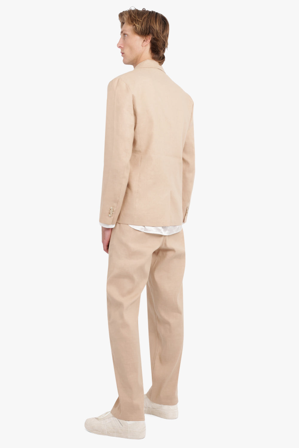 COMMAS RTW DOUBLE BREASTED JACKET | WHEAT