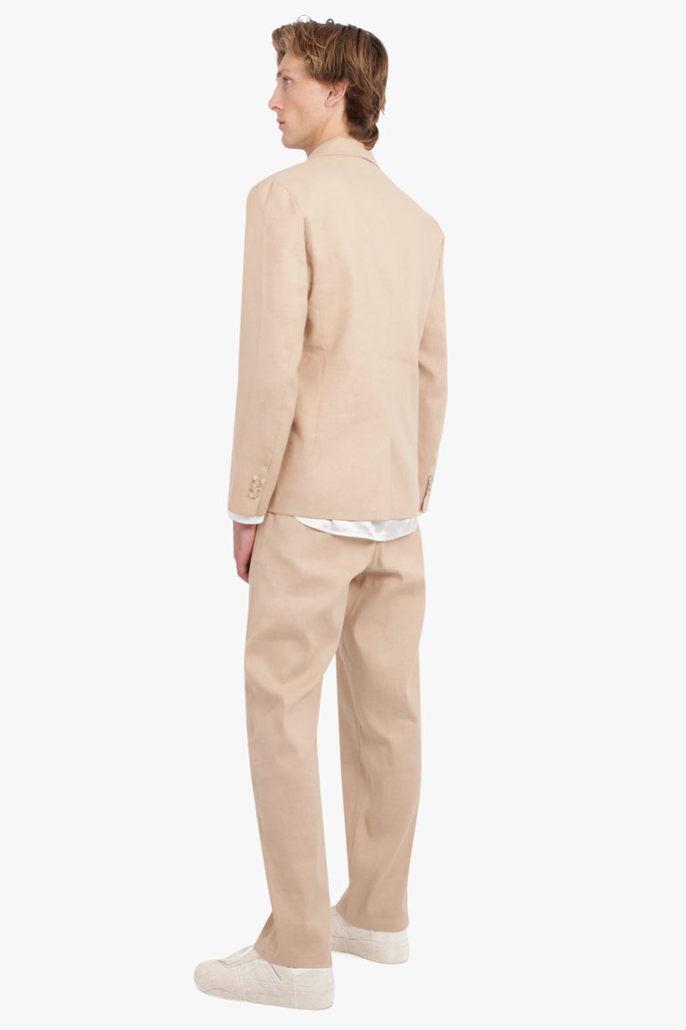 COMMAS RTW DOUBLE BREASTED JACKET | WHEAT