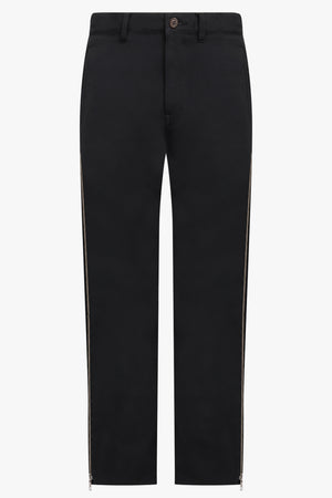 COMME DES GARCONS BLACK RTW Side Stitched Pants | Black