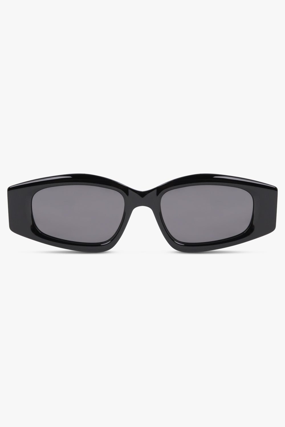 ALAIA ACCESSORIES BLACK / BLACK/BLACK/GREY / ONE SIZE Directional Sunglasses | Black/Black/Grey