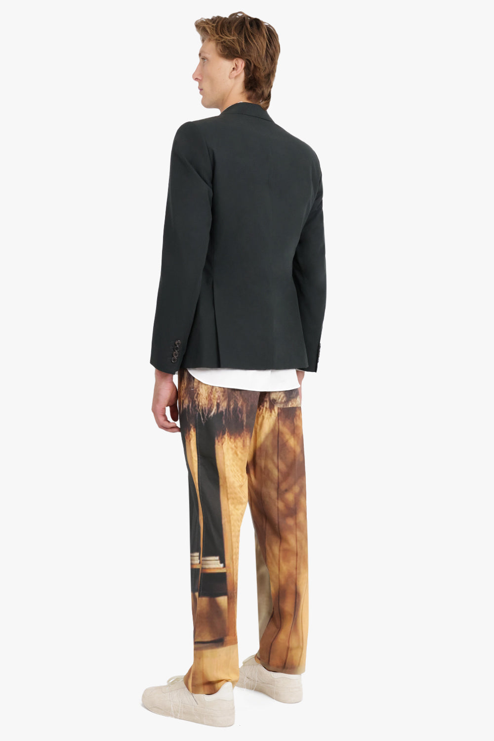 DRIES VAN NOTEN RTW BLAINE BLAZER | BOTTLE GREEN