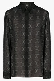 DRIES VAN NOTEN RTW CARVIE TUX SHIRT | ANTHRACITE