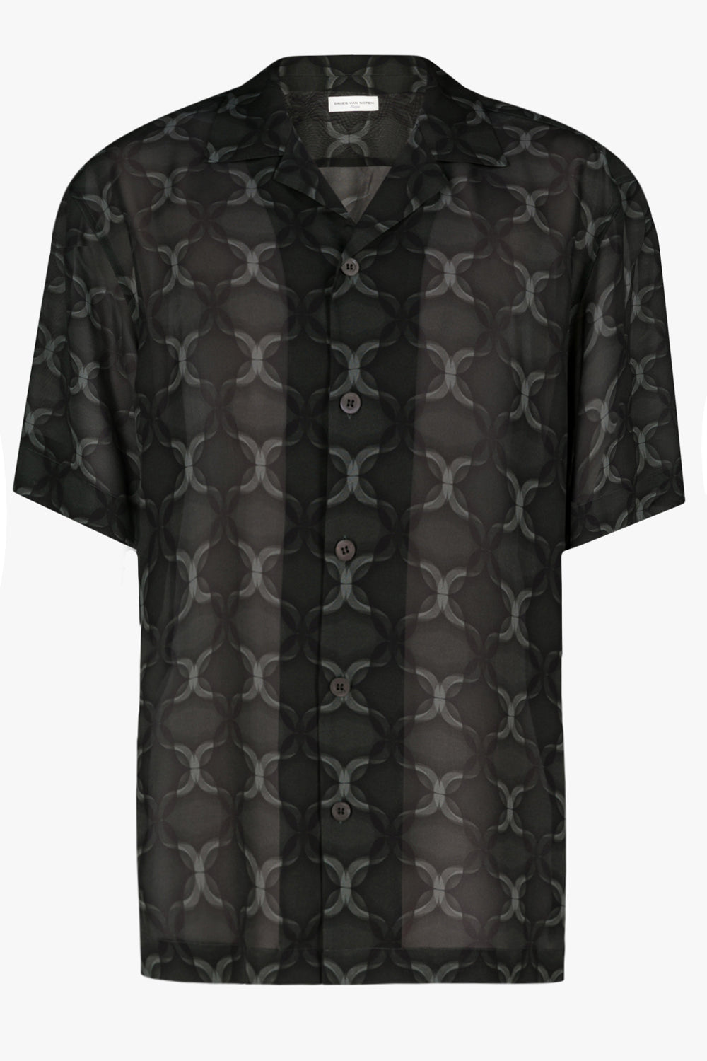 DRIES VAN NOTEN RTW CASSI SHIRT | ANTHRACITE