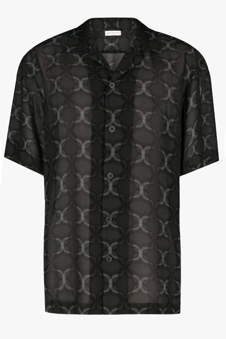 DRIES VAN NOTEN RTW CASSI SHIRT | ANTHRACITE