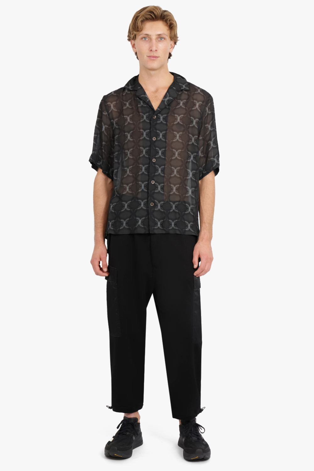DRIES VAN NOTEN RTW CASSI SHIRT | ANTHRACITE