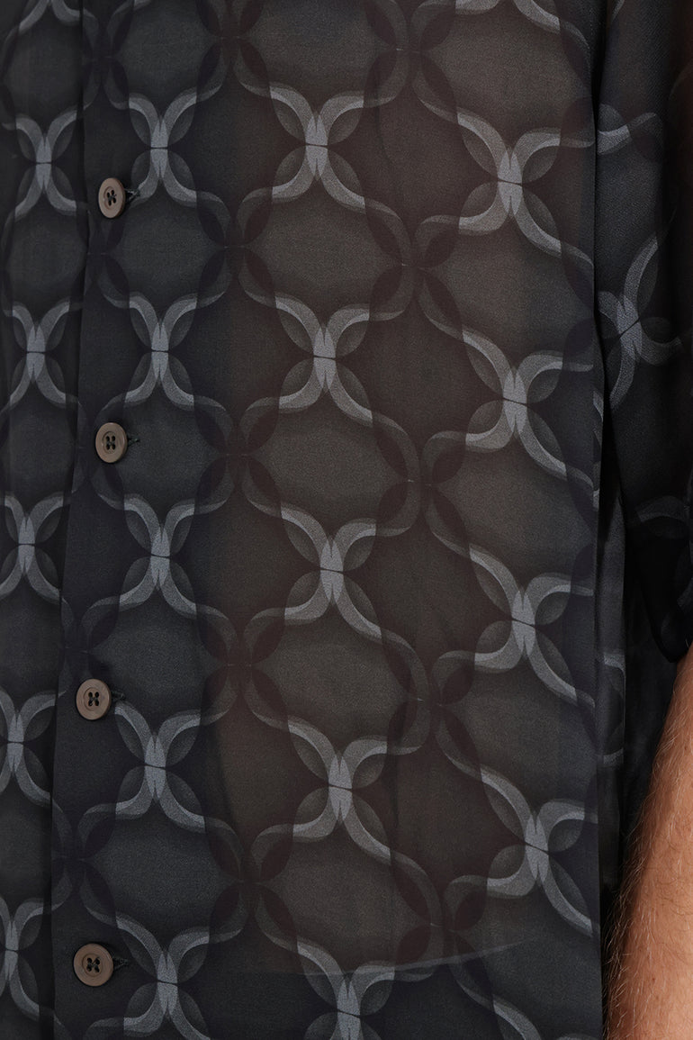 DRIES VAN NOTEN RTW CASSI SHIRT | ANTHRACITE