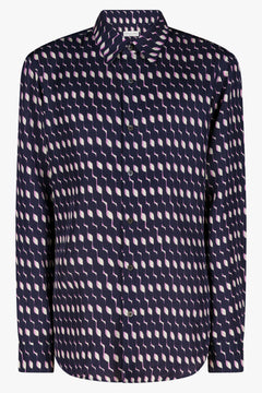 DRIES VAN NOTEN RTW CURLES SHIRT | NAVY