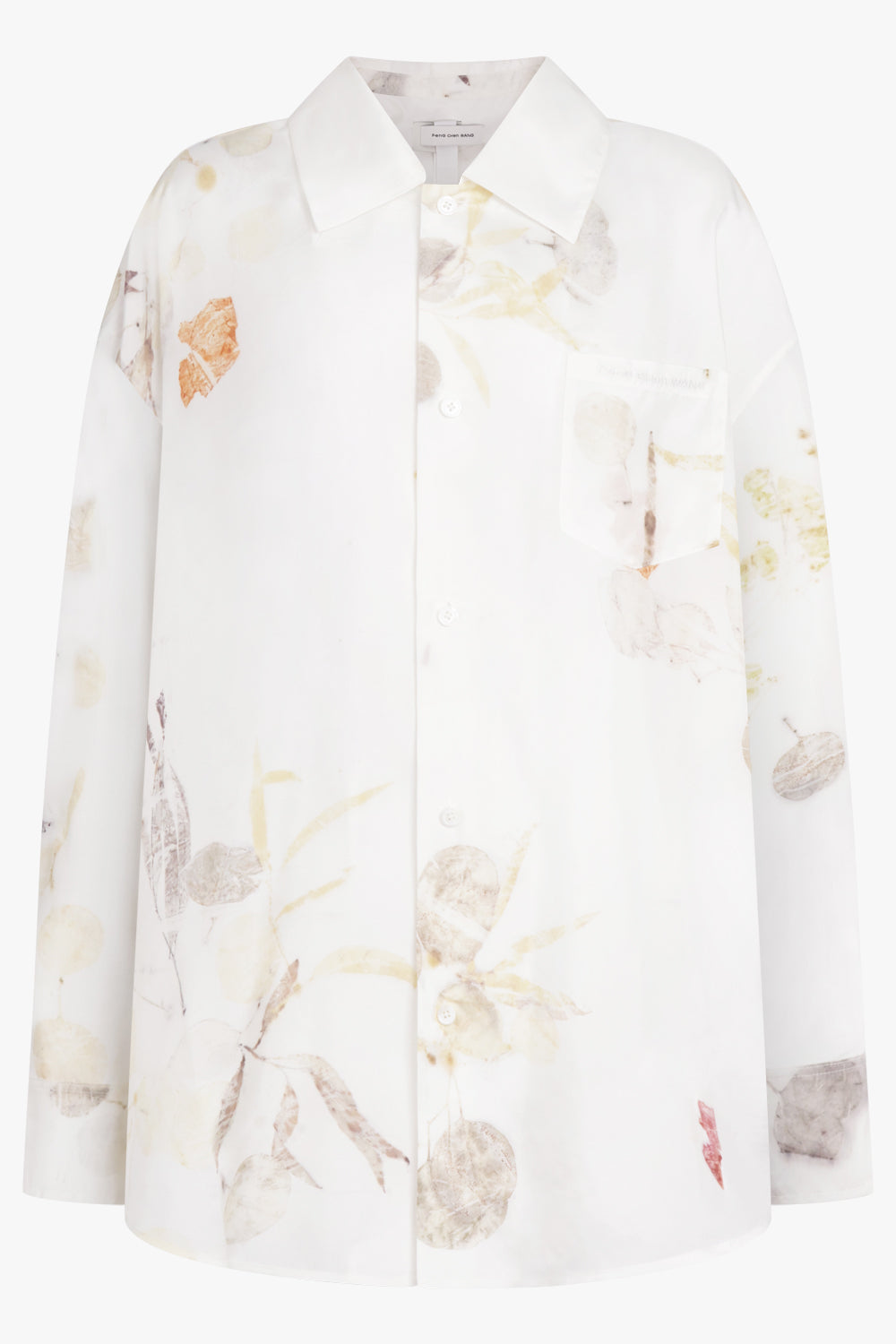 FENG CHEN WANG SHIRTS NATURAL PLANT DYE SHIRT | WHITE