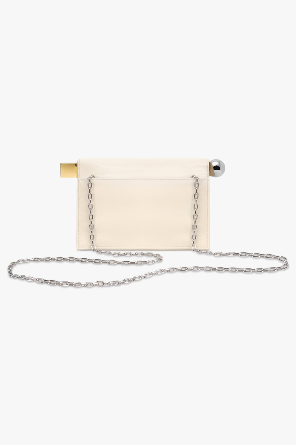 JACQUEMUS BAGS WHITE / LIGHT IVORY / ONE SIZE La Petite Pochette Rond C | Light Ivory