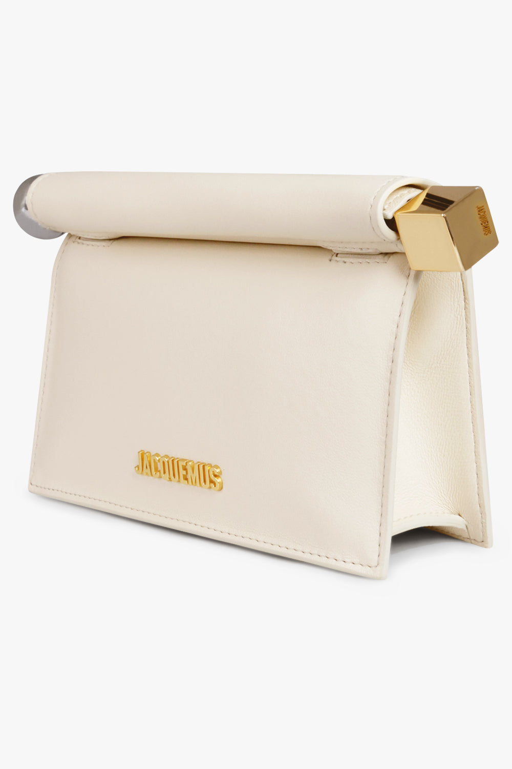 JACQUEMUS BAGS WHITE / LIGHT IVORY / ONE SIZE La Petite Pochette Rond C | Light Ivory