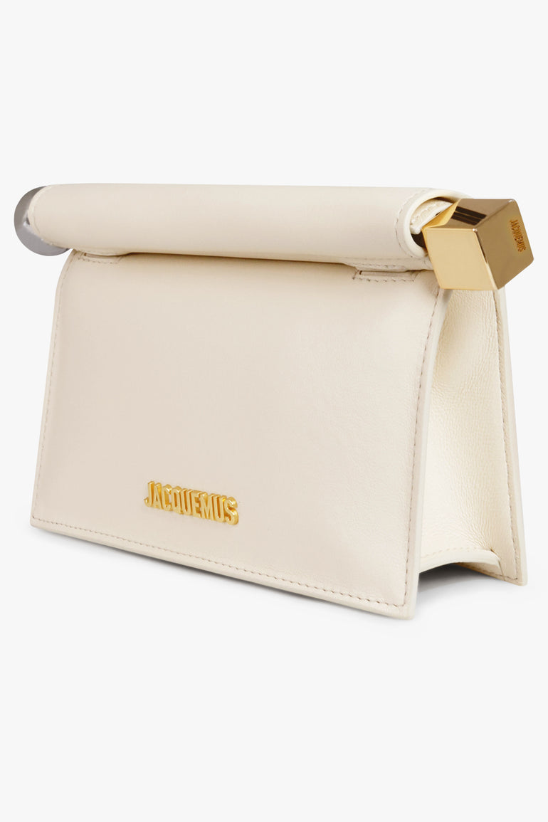 JACQUEMUS BAGS WHITE / LIGHT IVORY / ONE SIZE La Petite Pochette Rond C | Light Ivory
