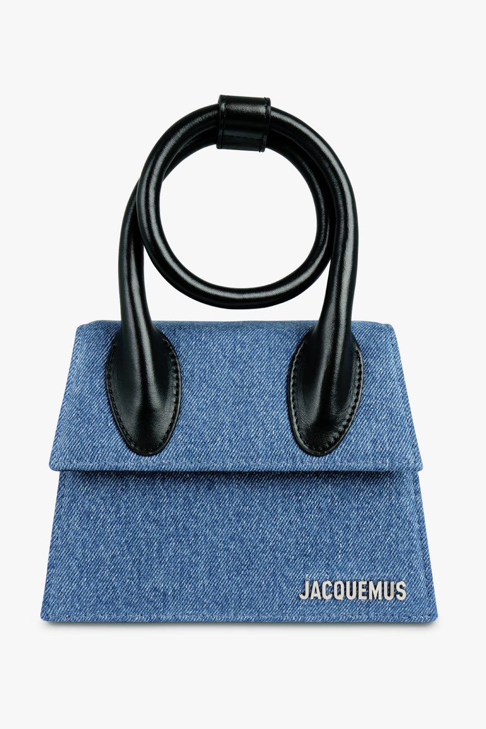JACQUEMUS BAGS BLUE / BLUE / ONE SIZE Le Chiquito Noeud | Denim Blue