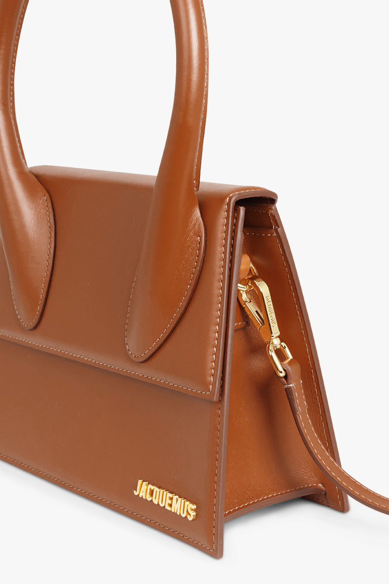 JACQUEMUS BAGS BROWN LE GRAND CHIQUITO BAG | LIGHT BROWN