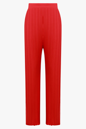 LANVIN RTW Pleated Pants | Flame
