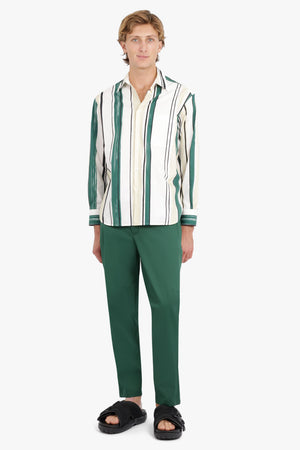 LANVIN RTW PRINTED LOOSE SHIRT | BOTTLE