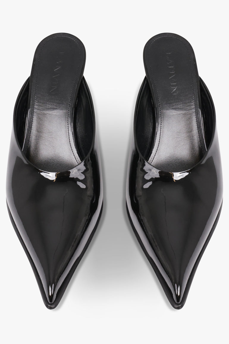 LANVIN SHOES Slip-On Sandal With Heel 60Mm | Black