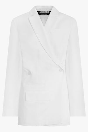 JACQUEMUS RTW La Veste Tibau | White