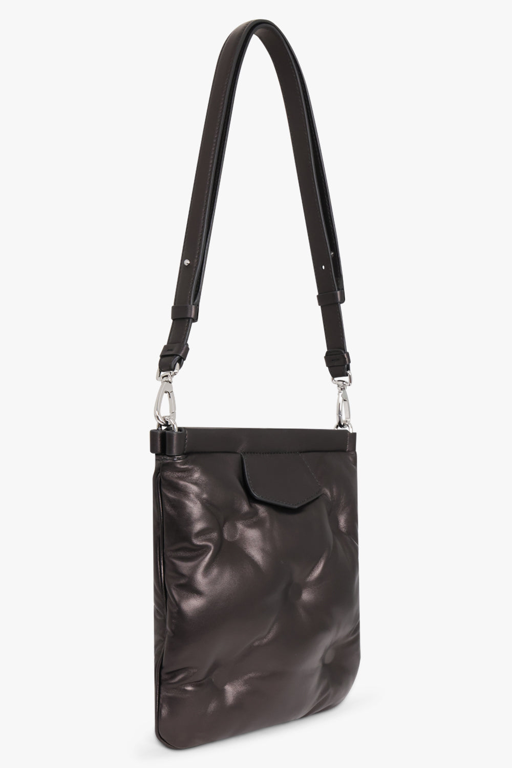 MAISON MARGIELA BAGS BLACK / Black - T8013 / ONE SIZE Glam Slam Flat Pocket Bag | Black