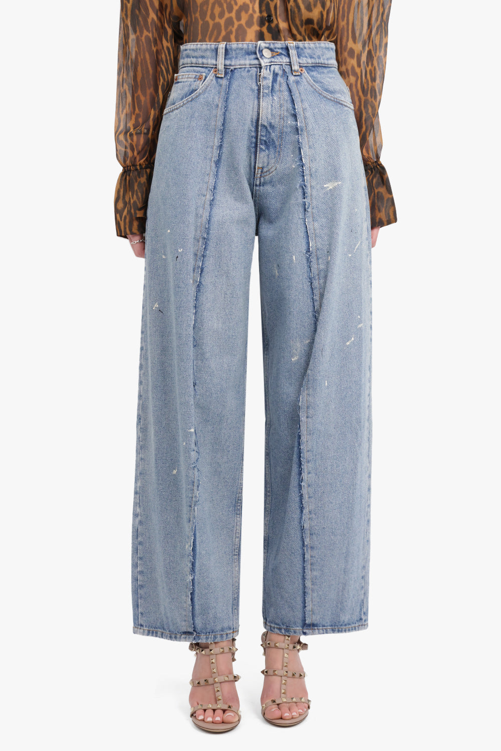 MM6 BY MAISON MARGIELA RTW 5 Pockets Denim Pant | Light Blue