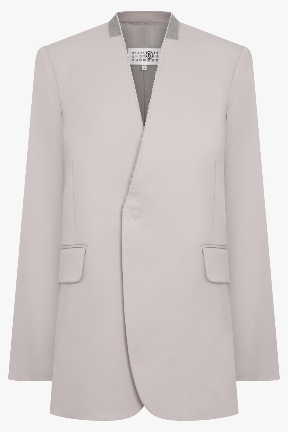 MM6 BY MAISON MARGIELA RTW Poly Wool Jacket | Taupe