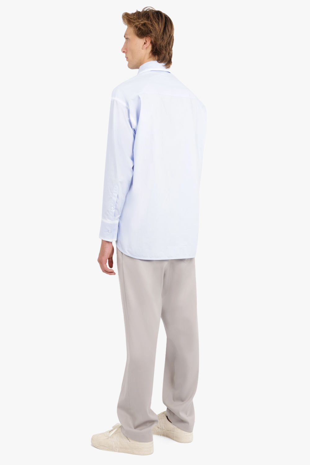 MM6 BY MAISON MARGIELA RTW Tailoring Wool Pants | Taupe