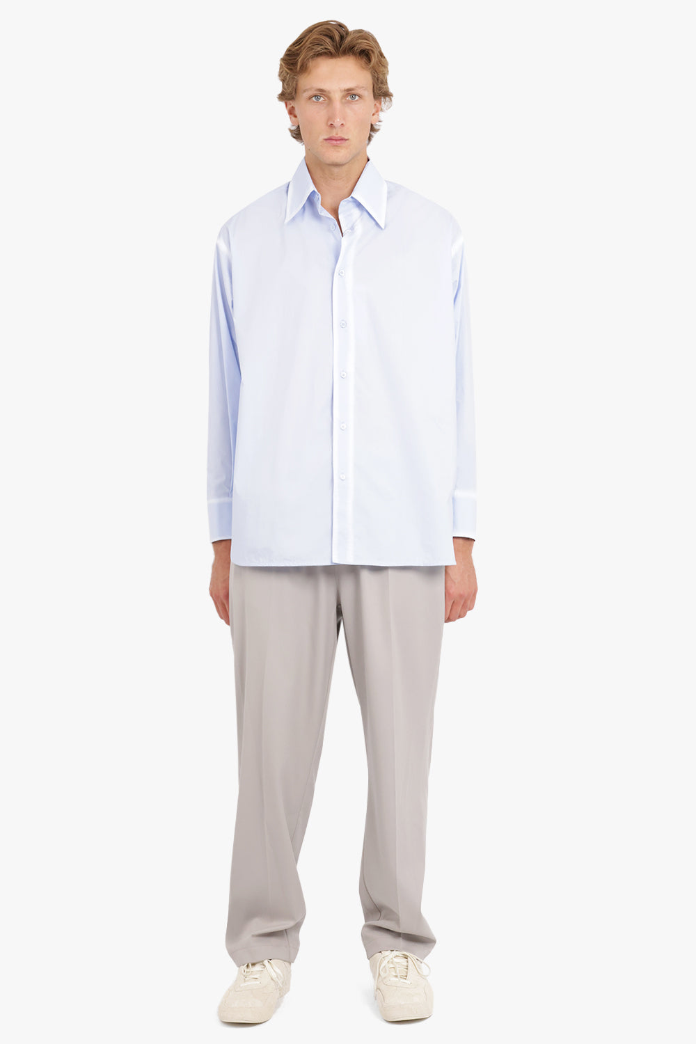 MM6 BY MAISON MARGIELA RTW Tailoring Wool Pants | Taupe