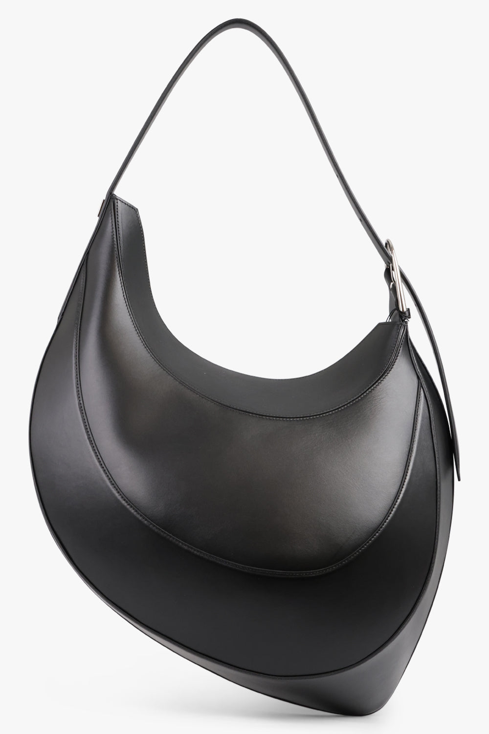 MUGLER BAGS BLACK / BLACK / ONE SIZE Curve 02 L Leat | Black