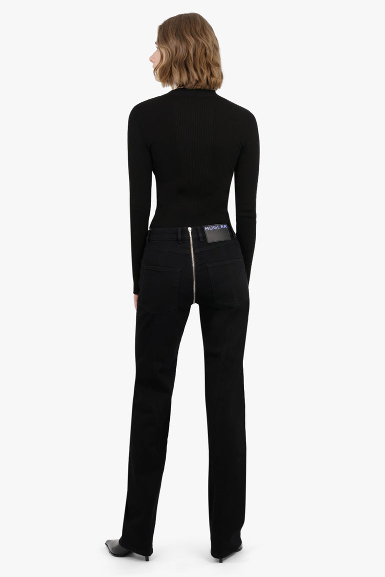 PATOU RTW Rib Iconic Sweater | Black