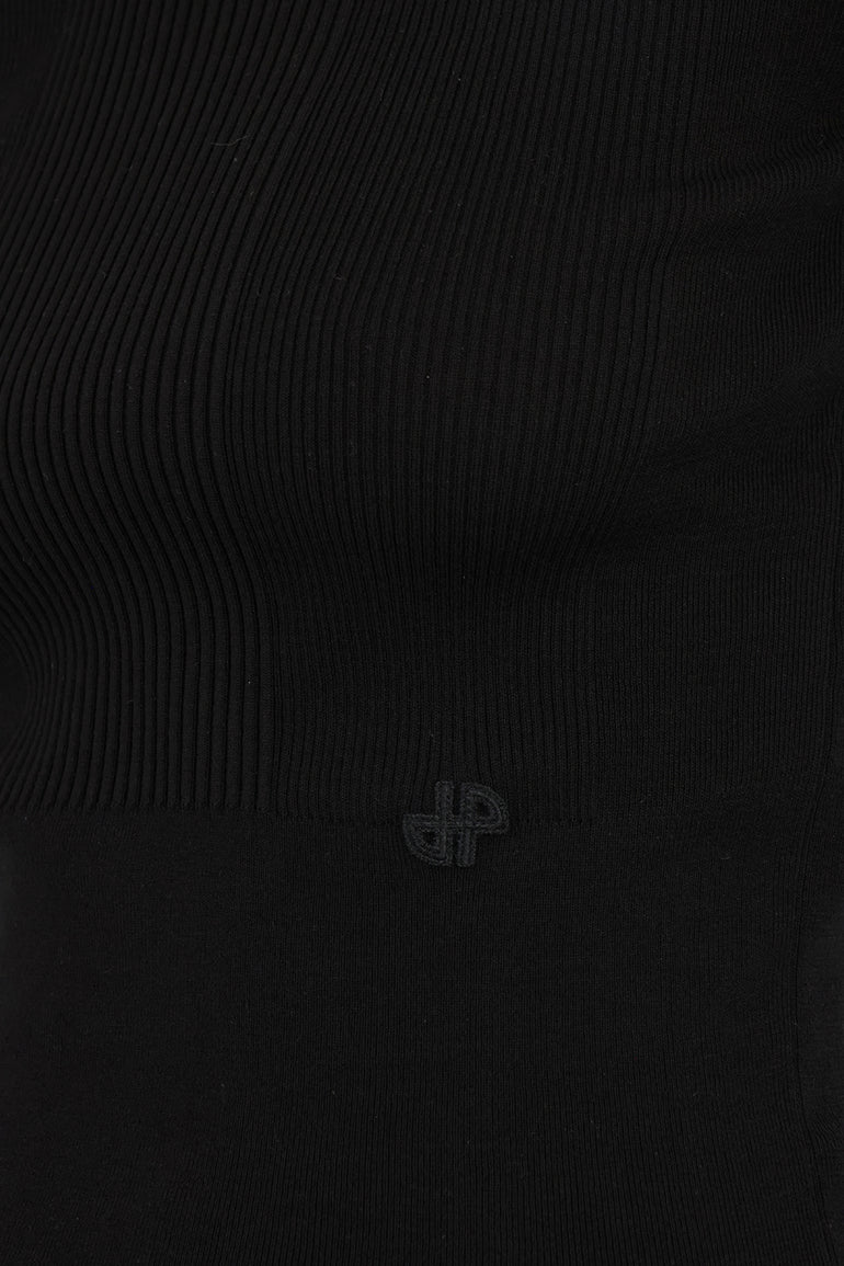 PATOU RTW Rib Iconic Sweater | Black