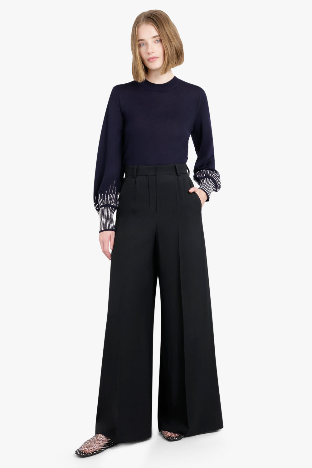 RABANNE RTW Pull/Cardigan Pull Over Long Sleeves | Navy