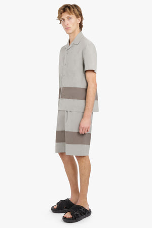 CRAIG GREEN RTW BARREL SHORTS | GREY