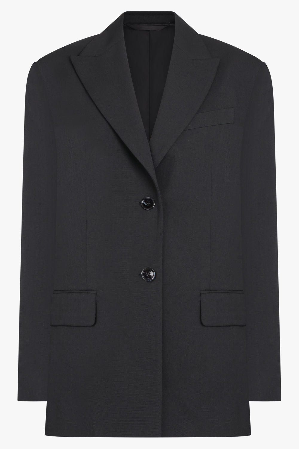 ACNE STUDIOS RTW Jarida Commercial Suiting Blazer | Black