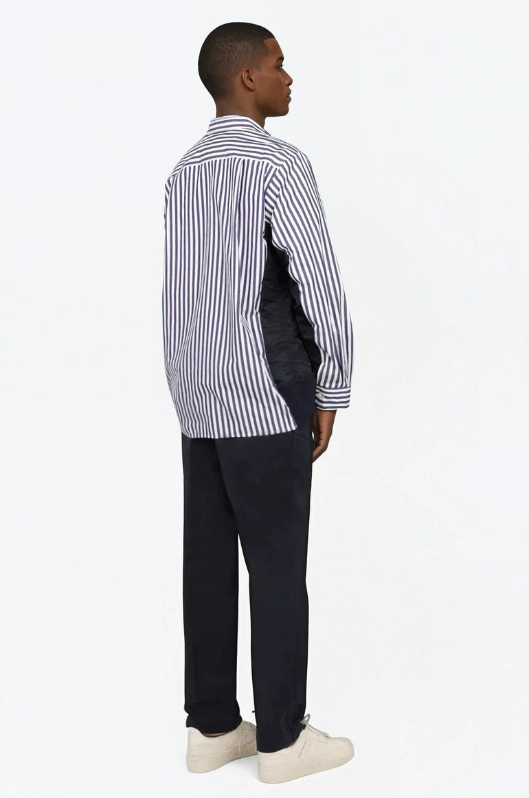 SACAI RTW COTTON CHINO PANTS | NAVY