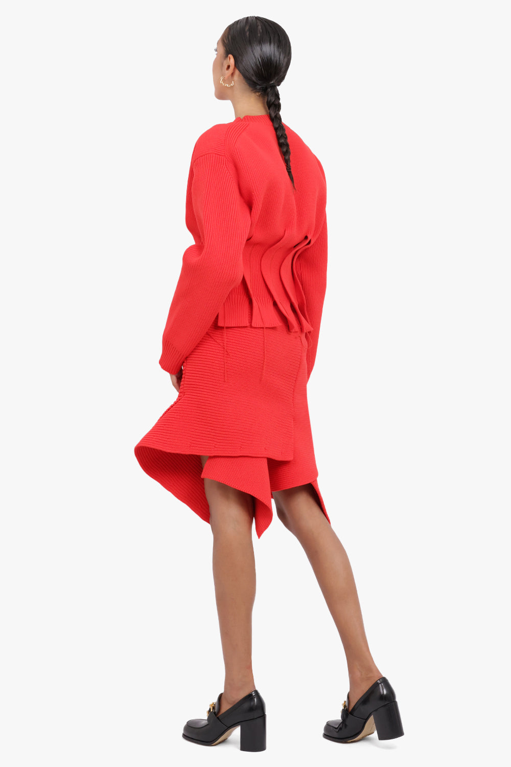 SACAI RTW Knit Pullover | Red