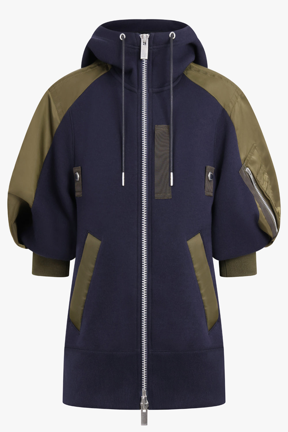 SACAI_SPONGE SWEAT POCKET DETAIL BLOUSON – Parlour X