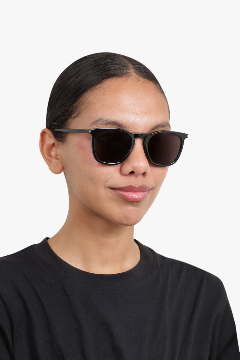 SAINT LAURENT SUNGLASSES Black 623 Sunglasses | Black