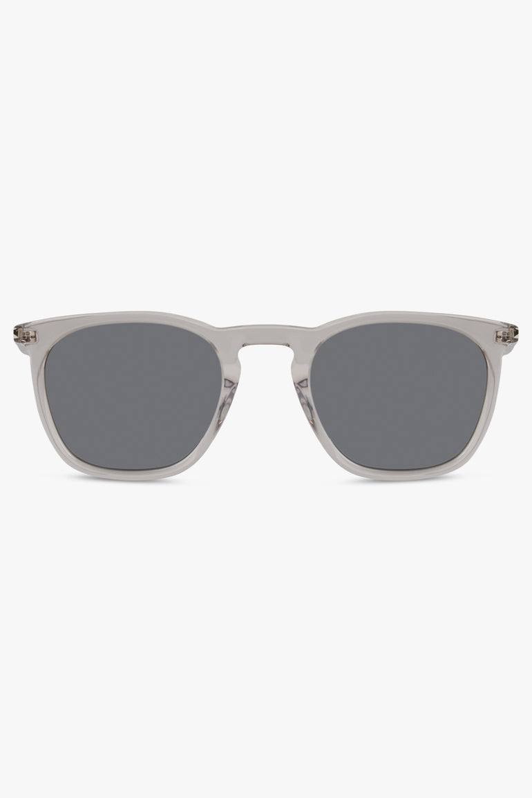 SAINT LAURENT SUNGLASSES White 623 Sunglasses | Transparent Cream/Silver
