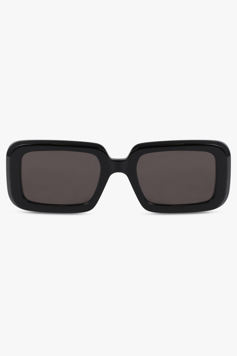SAINT LAURENT ACCESSORIES BLACK / BLACK-BLACK-BLACK SL 534 SUNRISE Rectangle Frame Sunglasses | Black