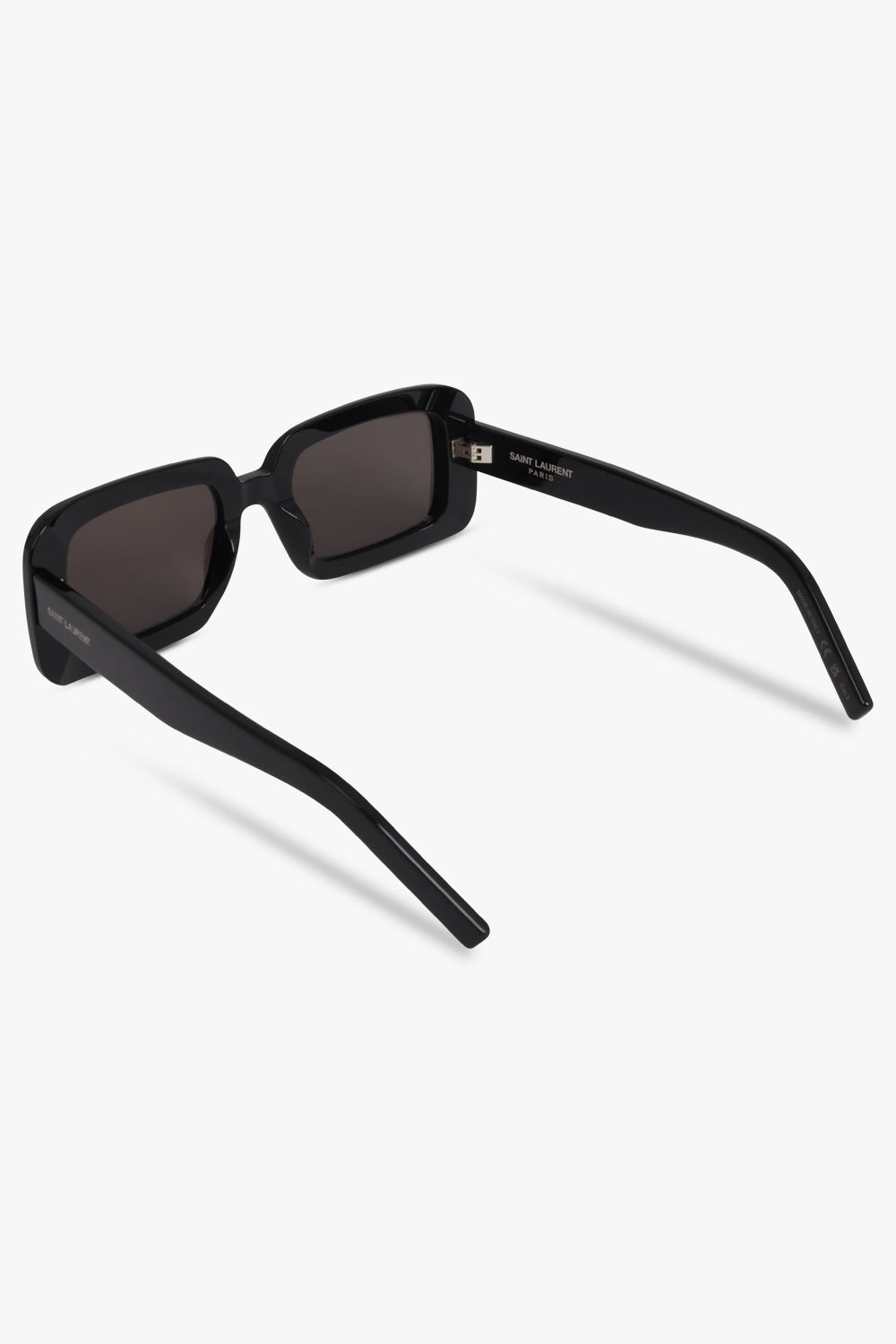 SAINT LAURENT ACCESSORIES BLACK / BLACK-BLACK-BLACK SL 534 SUNRISE Rectangle Frame Sunglasses | Black