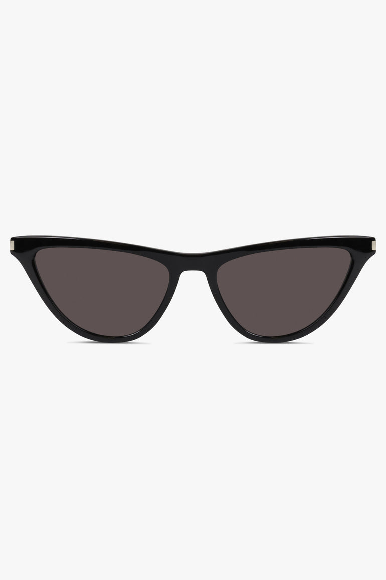 SAINT LAURENT ACCESSORIES BLACK / BLACK-BLACK-BLACK SL 550 Slim Cat Eye Sunglasses | Black