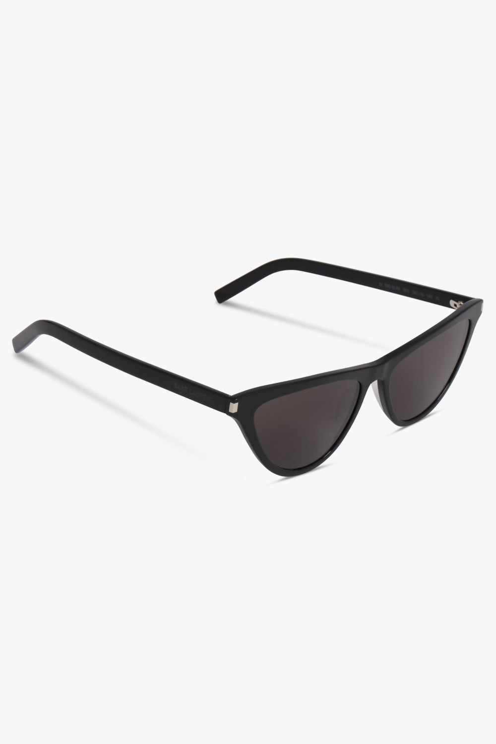 SAINT LAURENT ACCESSORIES BLACK / BLACK-BLACK-BLACK SL 550 Slim Cat Eye Sunglasses | Black