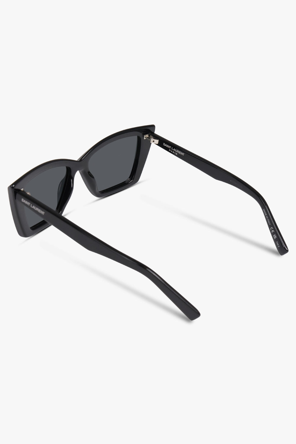 SAINT LAURENT ACCESSORIES BLACK / BLACK/BLACK Sl 657 Cat Eye Acetate Sunglasses | Black/Black