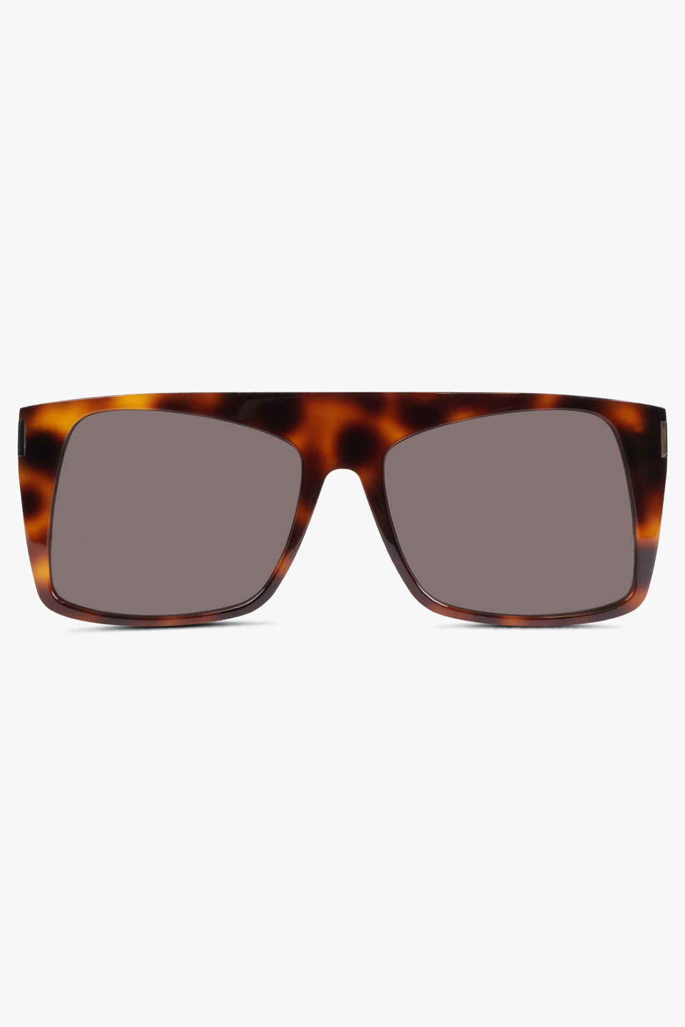 SAINT LAURENT ACCESSORIES BROWN / MEDIUM HAVANA/BLACK Sl 651 Mask Acetate Sunglasses | Medium Havana/Black