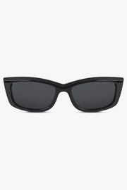 SAINT LAURENT ACCESSORIES BLACK / BLACK/BLACK Sl 658 Cat Eye Acetate Sunglasses | Black/Black